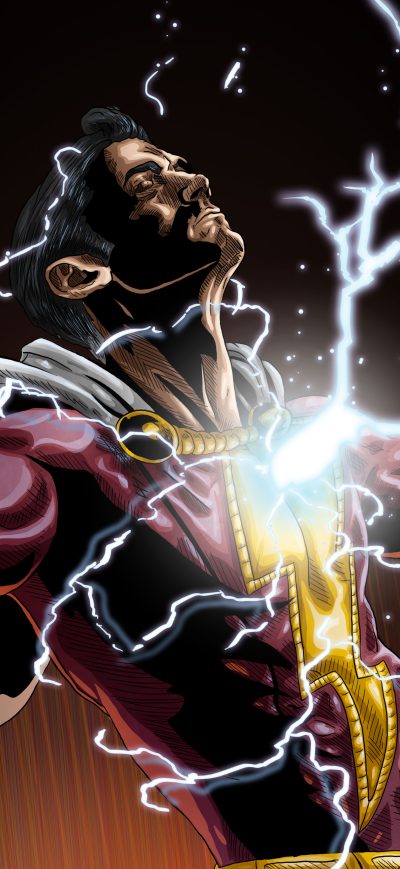 Fond d'écran Shazam 5k Artwork sur iPhone