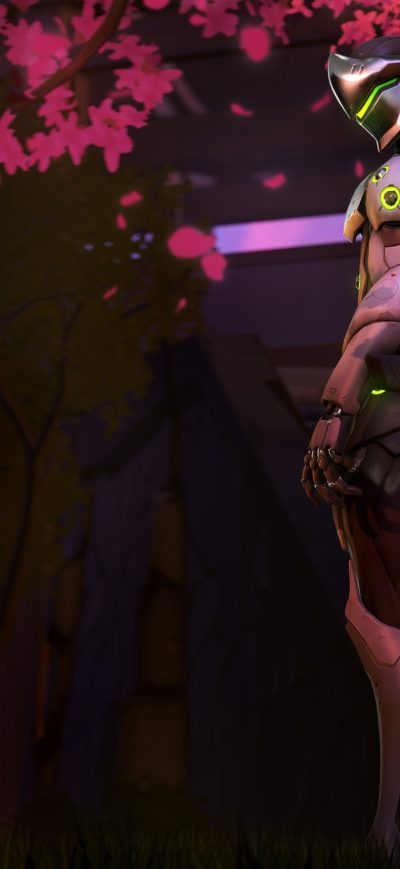 Fond d'écran iPhone Genji Overwatch 5k