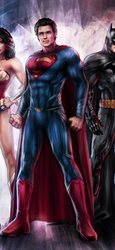 Fond d'écran iPhone Justice League Art 5k