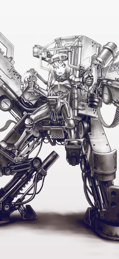 Fond d'écran iPhone SteamPunk Sketch