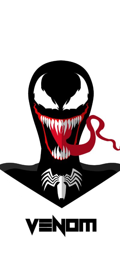 Fond d'écran iPhone Venom Movie Minimalism