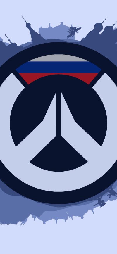 Fond d'écran iPhone Overwatch 4k Minimalism Logo Artwork