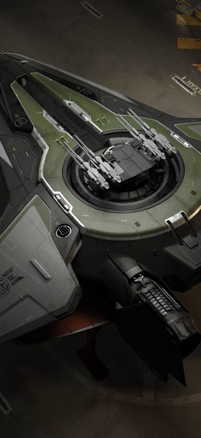 Fond d'écran iPhone Spaceship Star Citizen
