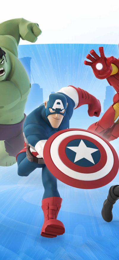 Fond d'écran iPhone Avengers Disney Infinity 12K