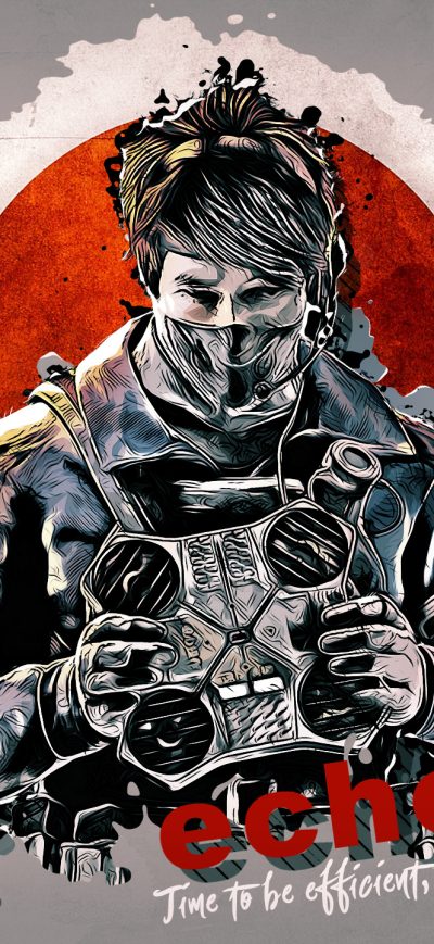 Fond d'écran iPhone Echo Tom Clancys Rainbow Six Siege