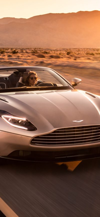 Fond d'écran iPhone 2018 Aston Martin Db11 Volante Front