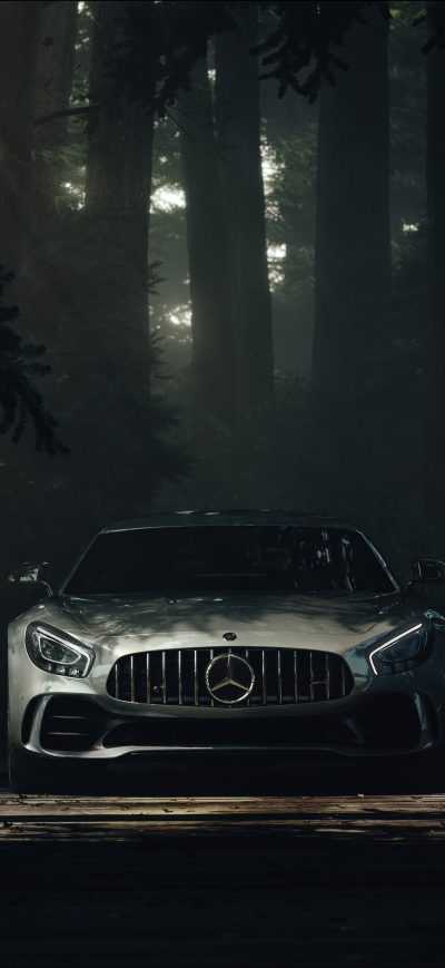 Fond d'écran iPhone Mercedes Amg Gt 2018