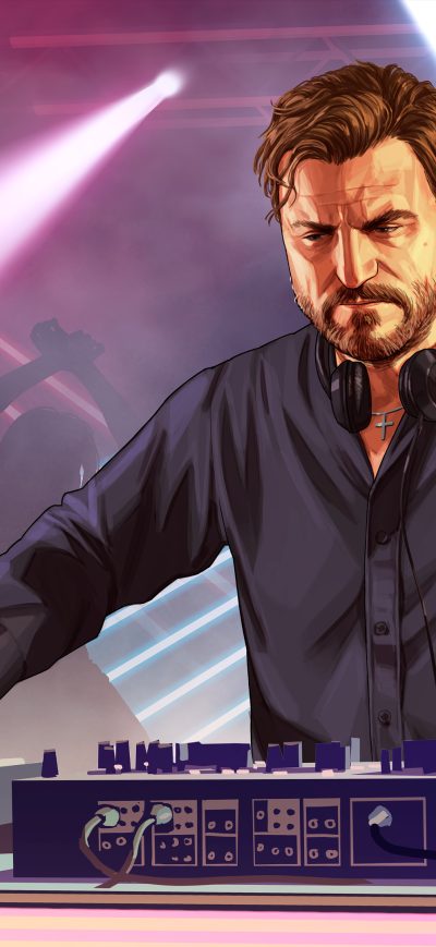Fond d'écran iPhone DJ Solomun Grand Theft Auto V DLC 2018