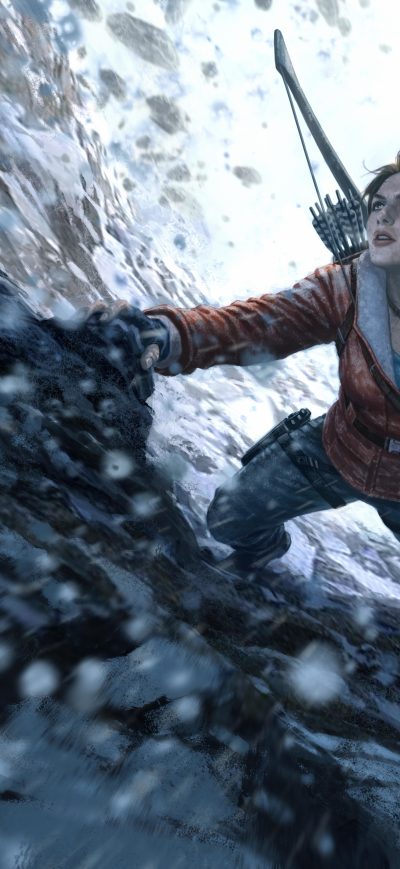 Fond d'écran iPhone Lara Croft 10k