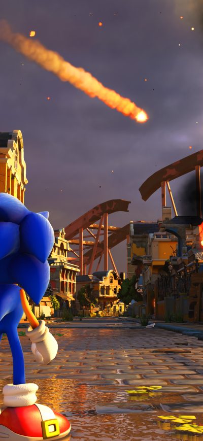 Fond d'écran iPhone Sonic Forces 5k