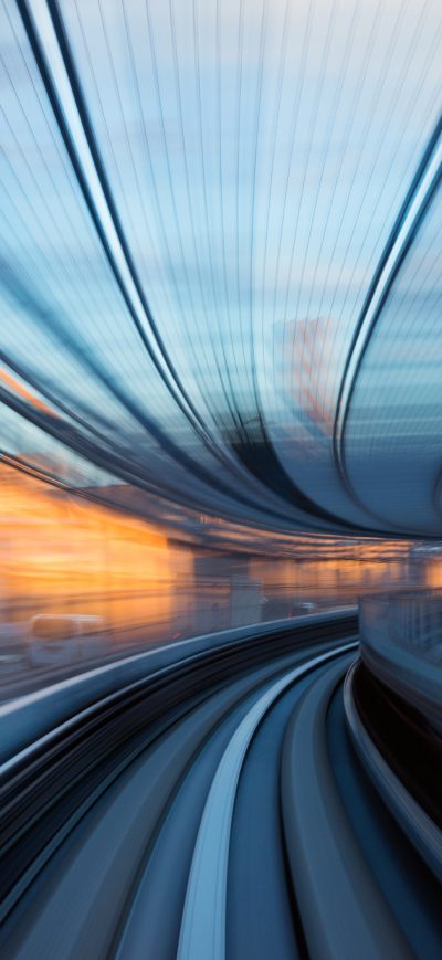 Fond d'écran iPhone Bullet Train Motion View From Inside