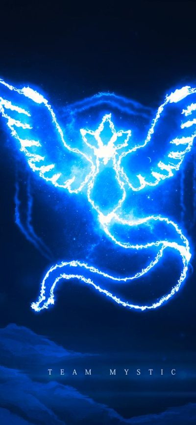Fond d'écran iPhone Team Mystic Artwork