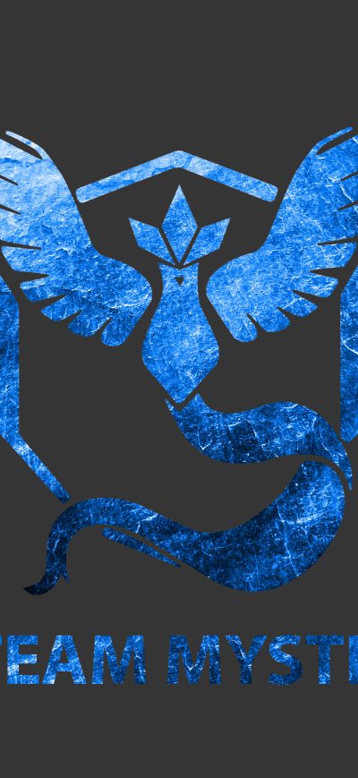Fond d'écran iPhone Team Mystic Pokemon GO Art
