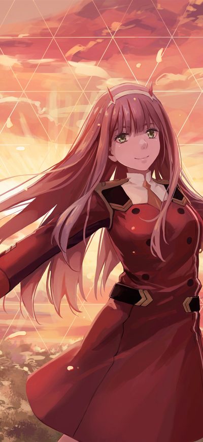 Fond d'écran iPhone Darling In The FranXX Anime