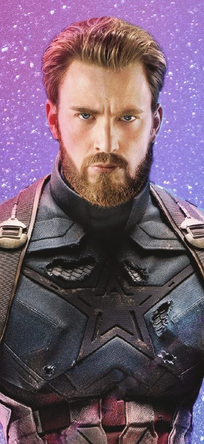 Fond d'écran iPhone Avengers Infinity War Captain America