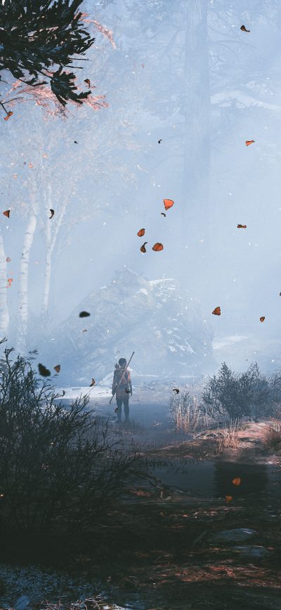 Fond d'écran iPhone Atreus God Of War 4 4k