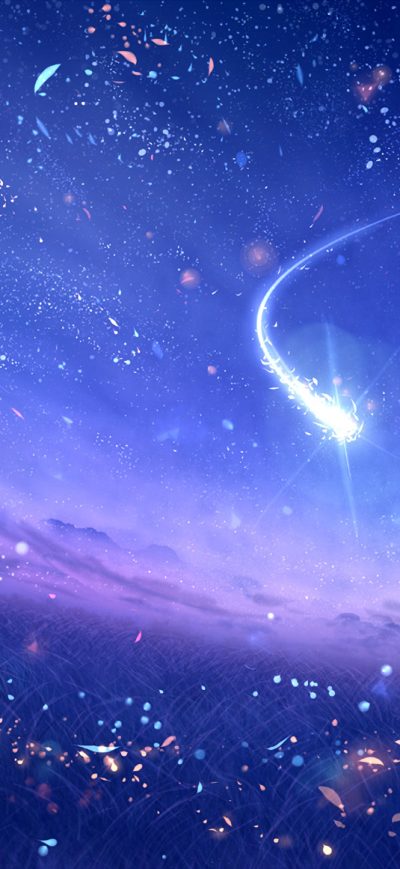 Fond d'écran iPhone Anime Original Dreamy Constellations Artwork