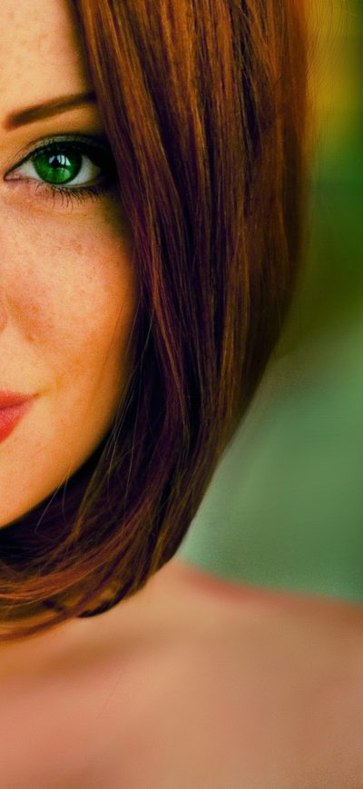 Fond d'écran iPhone Green Eyes Girl Hd