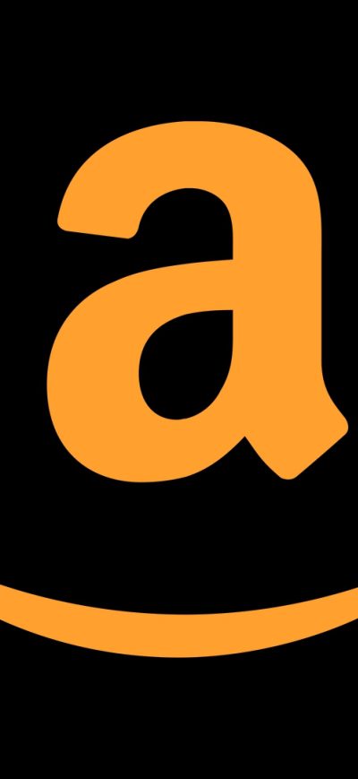 Fond d'écran iPhone Amazon 4k Logo