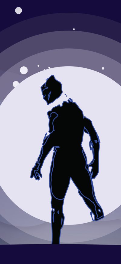 Fond d'écran iPhone Black Panther 4k Artwork 2018