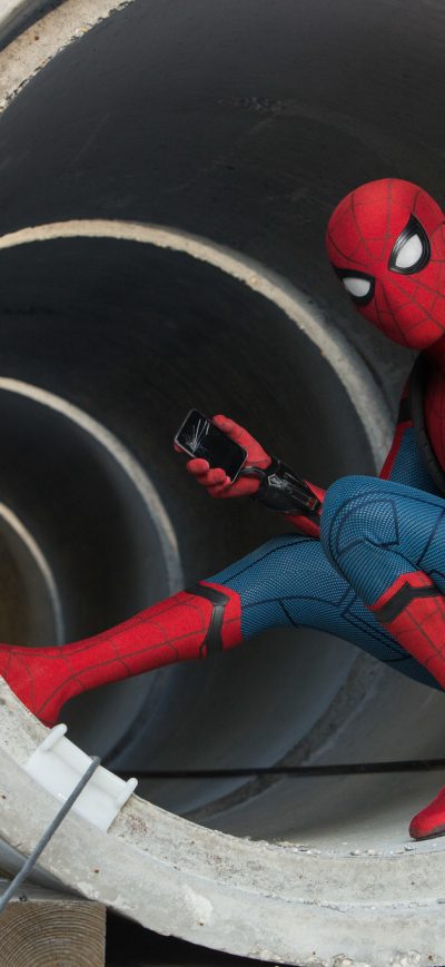 Fond d'écran iPhone Peter Parker Spiderman Homecoming