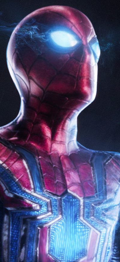 Fond d'écran iPhone Spiderman Infinity War 4k Art