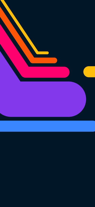 Fond d'écran iPhone Dark Lines Colorful Minimal 8k