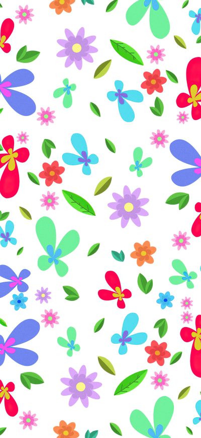 Fond d'écran iPhone Petals Floral Flowers Abstract 5k