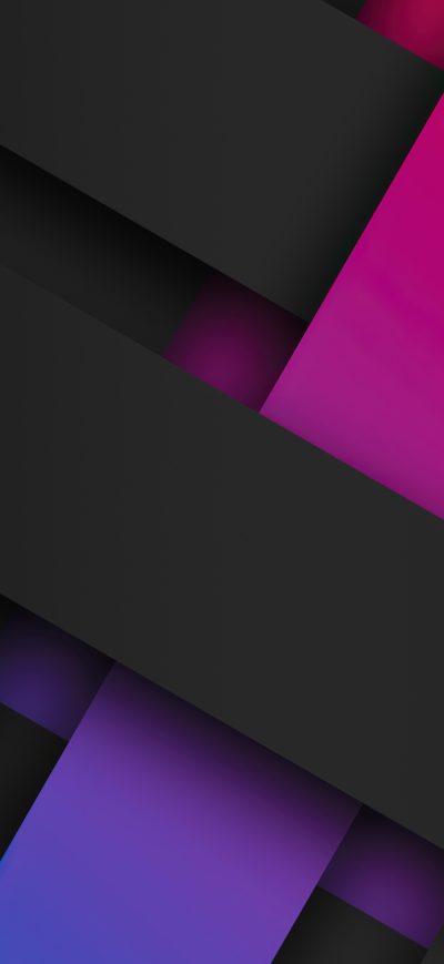 Fond d'écran iPhone Ribbon Shapes Abstract 4k