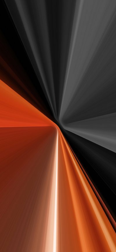 Fond d'écran iPhone Sharp Lines Grey Orange 4k