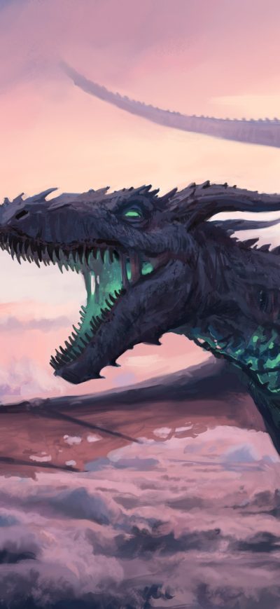 Fond d'écran iPhone Dragon Art