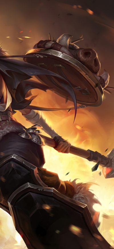 Fond d'écran Ruthless Raider 4k sur iPhone