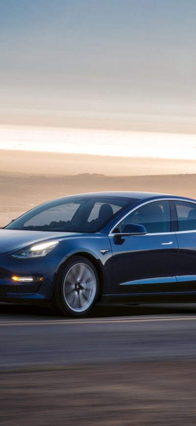 Fond d'écran 2017 Tesla Model 3 sur iPhone