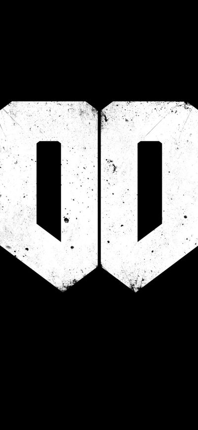 Fond d'écran iPhone Doom Game Logo