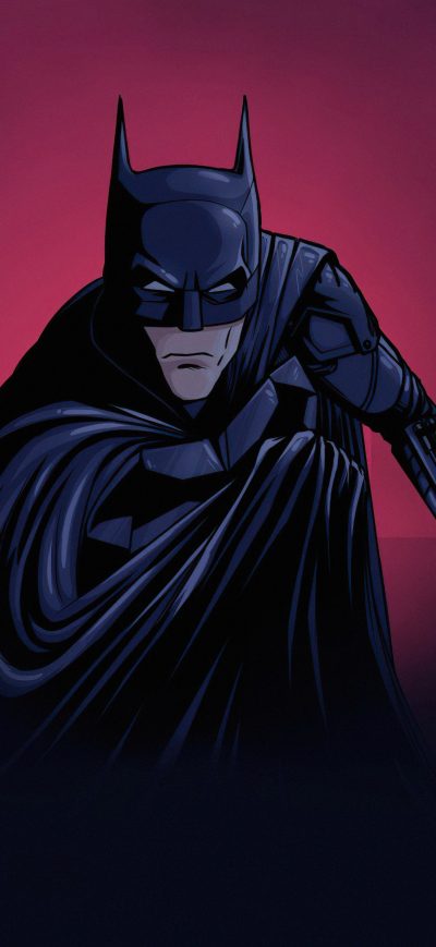 Fond d'écran iPhone Batman Minimalize 4k