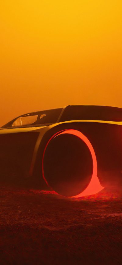 Fond d'écran iPhone Batman X Blade Runner 5k