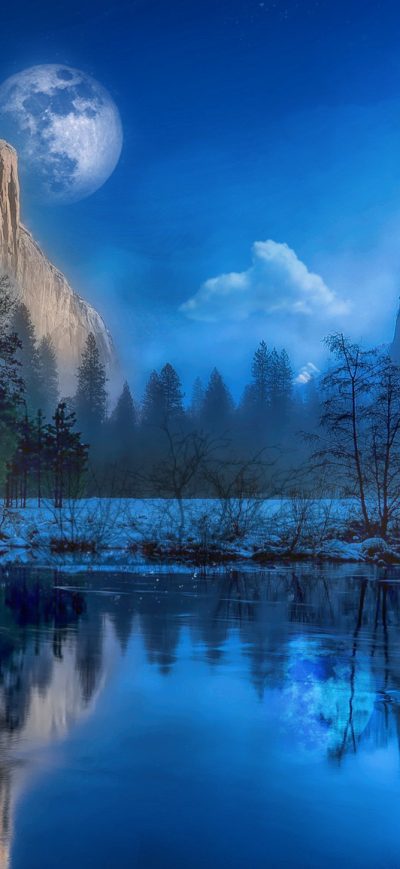 Fond d'écran iPhone Yosemite Park Fantasy
