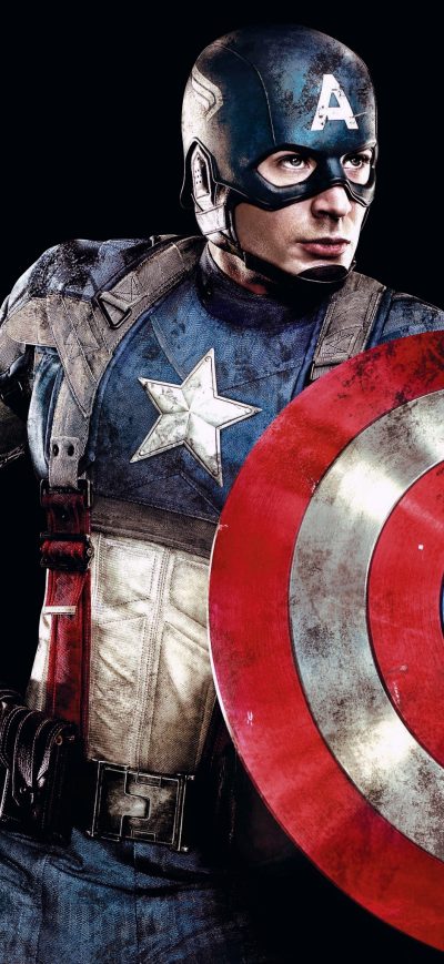 Fond d'écran iPhone Captain America First Avenger 4k