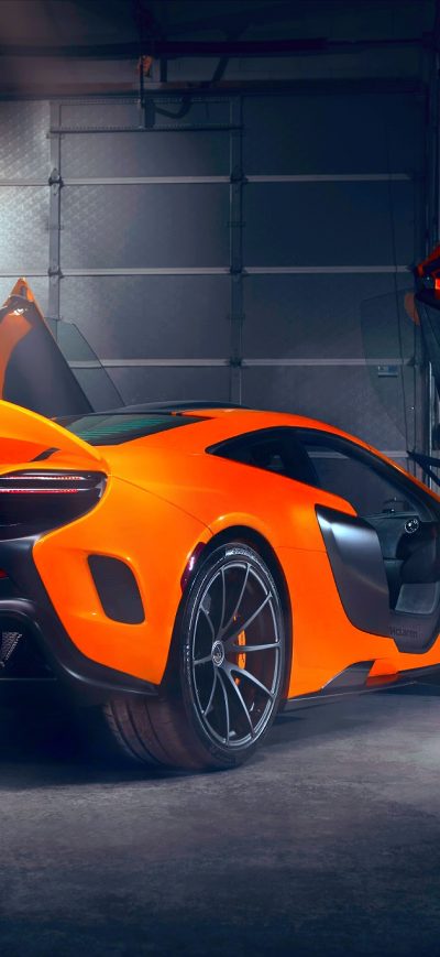 Fond d'écran iPhone Mclaren Doors Up Modified Exhausts