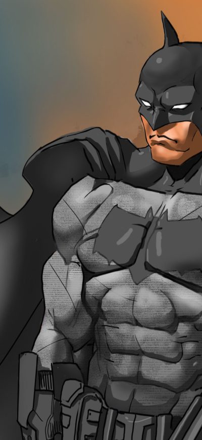 Fond d'écran iPhone Batman Cape Flying