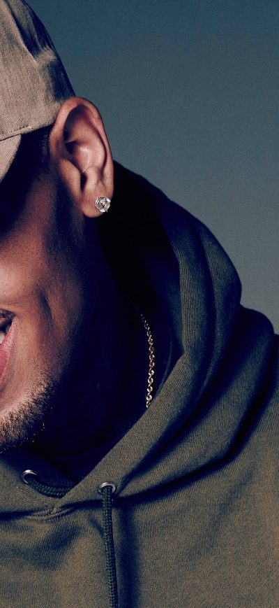 Fond d'écran Chris Brown 5k sur iPhone