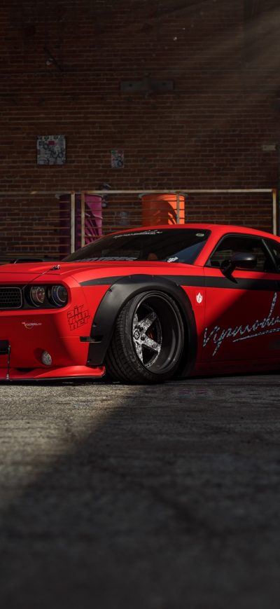 Fond d'écran iPhone Dodge Challenger Tuned