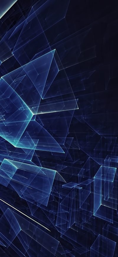 Fond d'écran iPhone Abstract Geometry Glass 4k