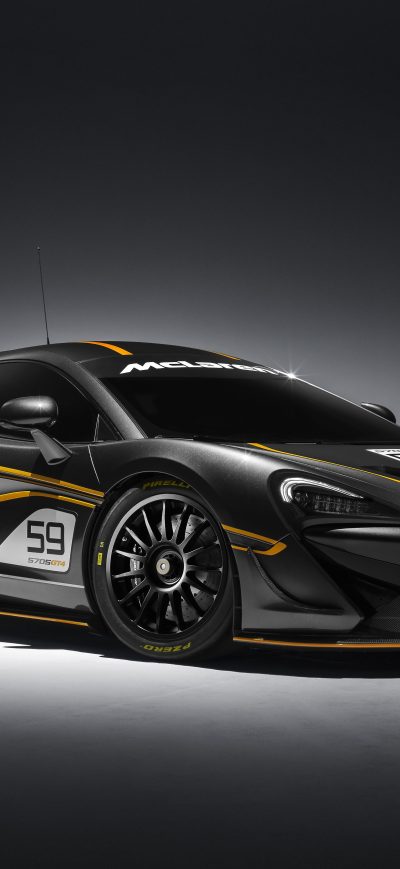 Fond d'écran iPhone McLaren 570S GT4 5k