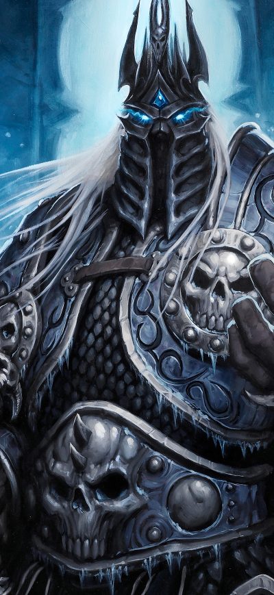 Fond d'écran iPhone Lich King World Of Warcraft 4k 5k