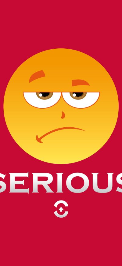 Fond d'écran iPhone Serious Emotion Icon 4k