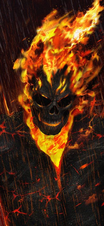 Fond d'écran iPhone Ghost Rider Artwork HD