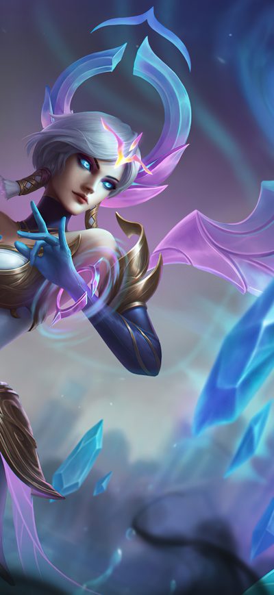 Fond d'écran iPhone Warrior Fantasy Girl With Wings Fanart