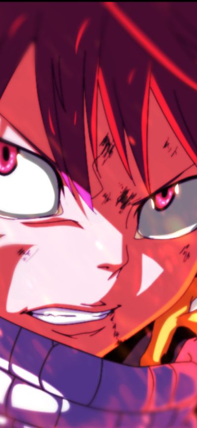 Fond d'écran iPhone Natsu Dragneel