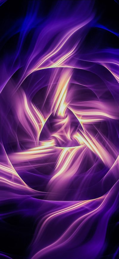 Fond d'écran iPhone Black Light Raw Fractal
